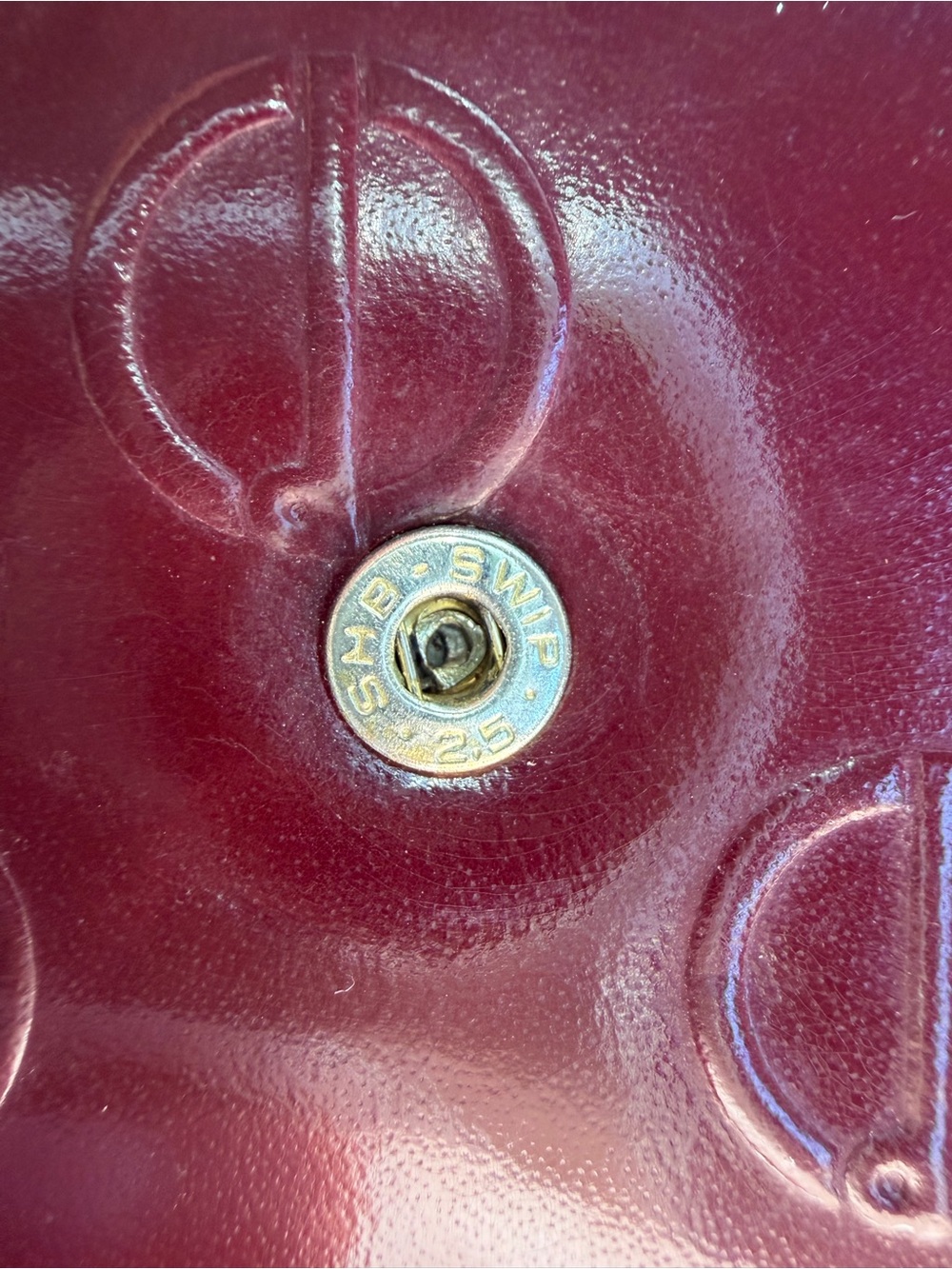 Vintage Rare Dunhill England West Germany Oxblood Leather Kiss-lock Wallet✨✨ - Picture 10 of 12